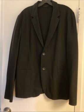 Men’s Hugo Boss Black Layering Blazer 2 Button Unlined Jacket 40R Medium